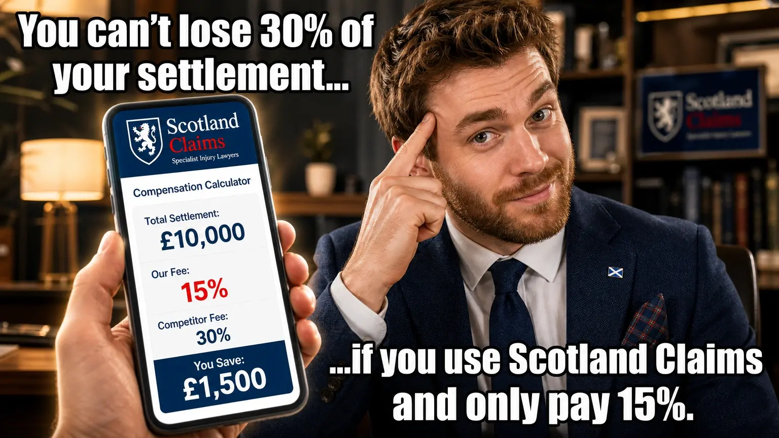 Injury lawyers Scotland - Scotland Claims personal injury calculator