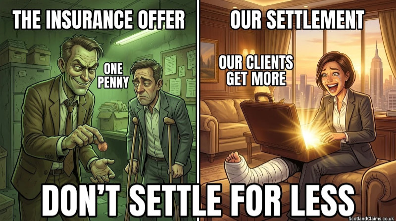 Start your slip and trip claim with Scotland Claims today